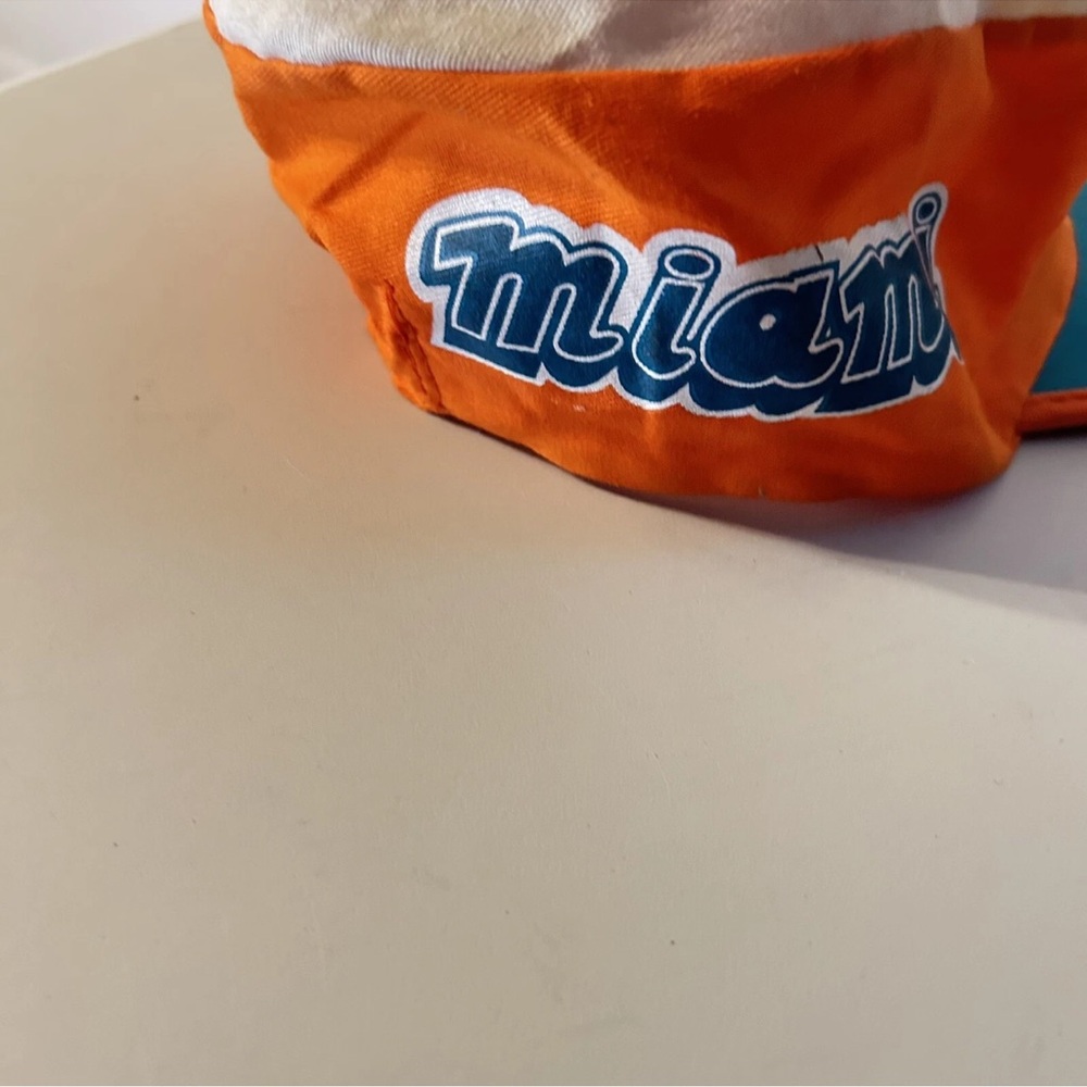 NFL Miami Dolphins White, Orange & Teal Camp Hat - Picture 10 of 12